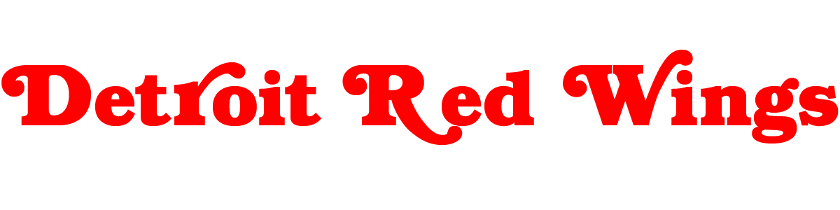 Detroit Red Wings Font Download - Famous Fonts