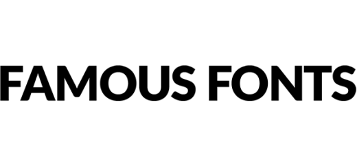 Famous Fonts