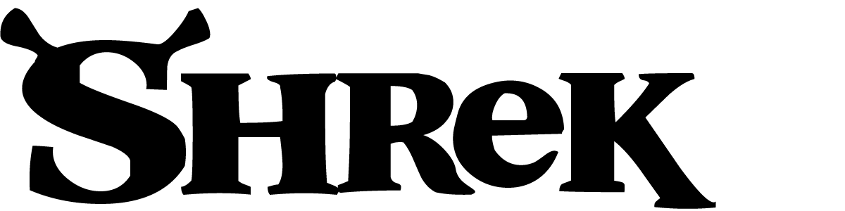Shrek Logo Black and White – Brands Logos